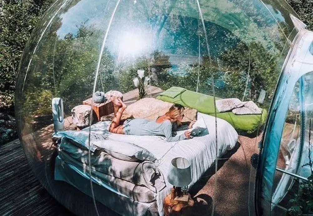 stargaze outdoor bubble tent